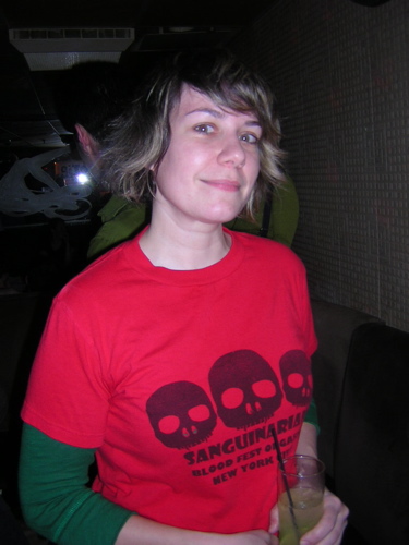 We love her shirt! She's representin'!