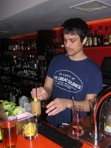 He was an awesome bartender