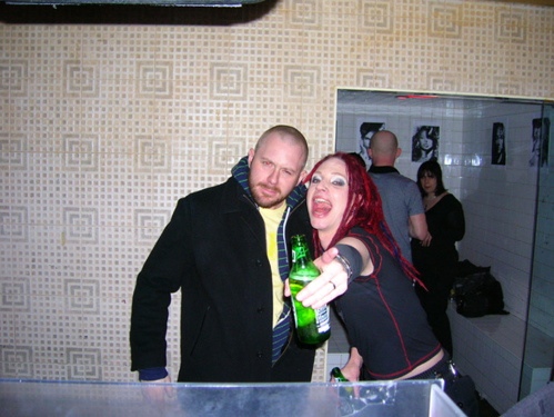 We were drunk at the end of the night