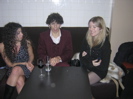 Jason with Sarah and Gretchen, two of the great staff people at Happy Ending